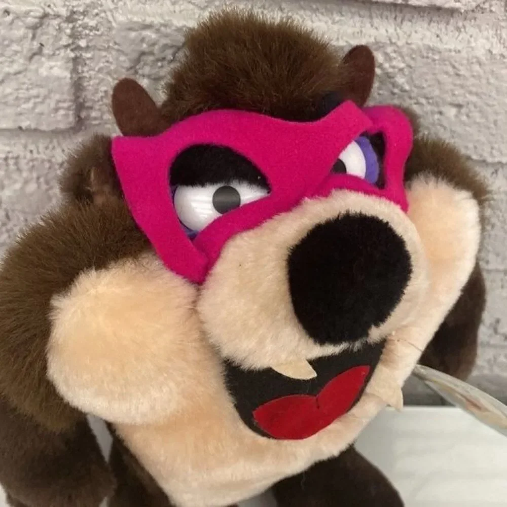 1992 Warner Bros Tasmanian Devil Superhero Plush Looney Toons